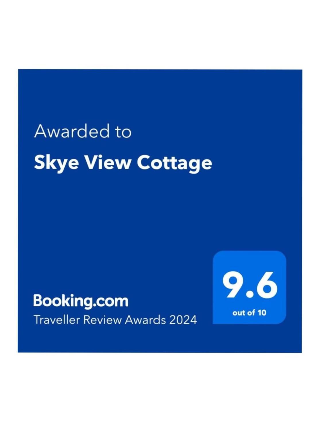 Skye View Cottage Portree Exterior photo